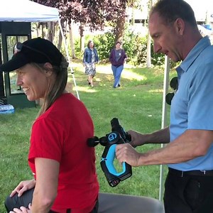 I had the pleasure of working on Iditarod Musher, Aliy Zirkle, today at the American Heart Association and Centerpoint Corporate Lunch Recess.☀️ | The Movement Clinic - Dr. Trevor Tew