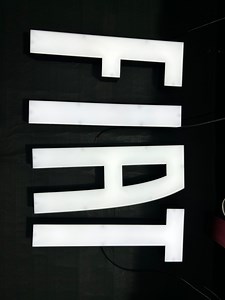 [Hot Item] Light Sign 3D Advertising Signboard Backlit Letter Sign LED Channel Letters