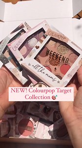 #Revealed 🚨 NEW! #colourpop Wish You Were Here Collection 😍💗 #colourpop #Target 🎯 Includes: ✨ Pressed Powder Palettes $14 each Weekend Mood The Feels Day Dreaming ✨ Pressed Powder Blush $12 each Morning Vibes - nude peach Wish Me Luck - pinky peach Dancing Queen - warm terracotta Cosmopolitan - cranberry hue ✨Pressed Powder Highlighter $12 each Vanilla Bean: - champagne Spotlight - icy pink Gold Mine - golden peach Moondust - warm gold ✨Ultra Blotted Lip $9 each Jetsetter- warm nude Double D