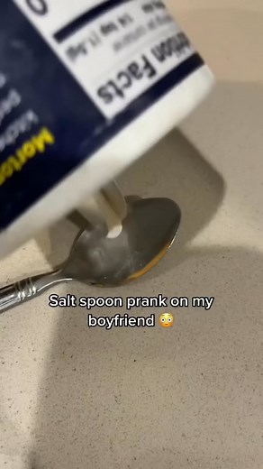 Salt spoon prank on boyfriend 😂 #shorts #prankwars #prankwar #prankvideo #prankinbali #pranks #prank #prankinvasion #prankd #pranked #prankvine #prankcall #Pranksters #prankster | Saybang