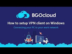 How to set up L2TP over IPSec / PPTP VPN client in Windows 10