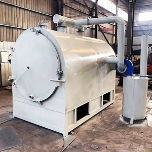 [Hot Item] Rice Husk Bamboo Biochar Making Machine Wood Biomass Carbonization Furnace for Charcoal