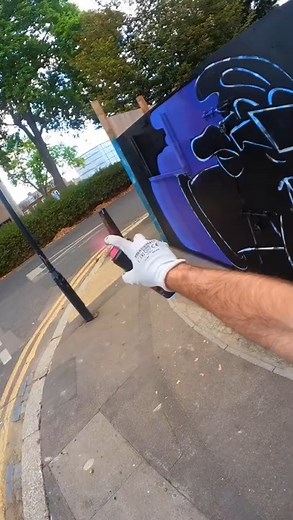 6.1K views · 159 reactions | Neon Pink Scooby Doo Street Art On Construction Hoardings In North London - Fat Cap Sprays #reelsfb #viralpage #reelsviralシ #fbreels #virals | Brian Sandow Reels | Facebook