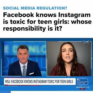 Facebook is aware Instagram is toxic for teen girls and law makers are taking notice; whose responsibility is it? | NewsNation