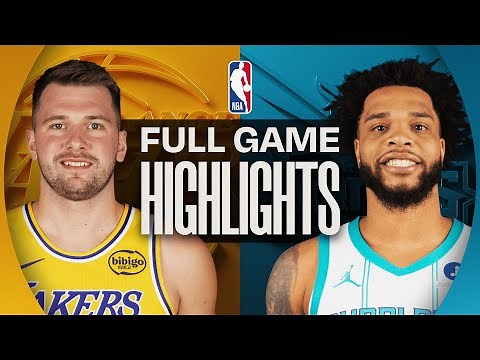 LAKERS at HORNETS | FULL GAME HIGHLIGHTS | November 10, 2025