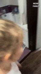Cette petite fille reçoit une surprise inattendue de la part de ses parents