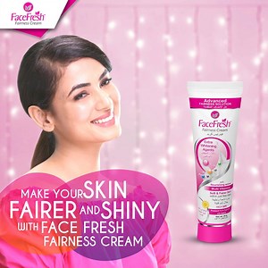 Make your skin shiny & fairer with Face Fresh Fairness Cream. #FaceFresh #FairnessCream #BestFairnessCream | Face Fresh