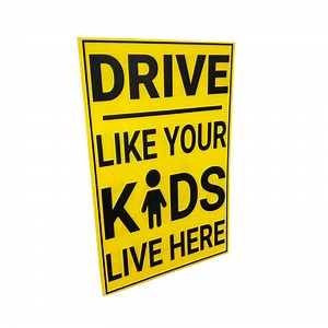 [Hot Item] PP Hollow Sheet Coroplast Signs for Road Signs