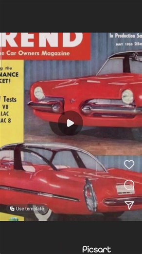 2.8K views · 57 reactions | The design of the 1956 Fairlane can be traced back to the experimental 1953 Lincoln LX-500 #lincoln #Fairlane #1956Fairlane #experimental #LX-100 #ford | Ford-men legends | Facebook