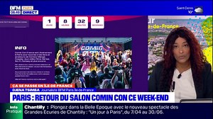 1.4K views · 20 reactions | Paris: le salon Comic Con de retour ce week-end | BFM Paris Île-de-France | Facebook
