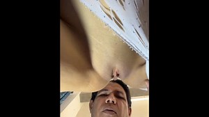 Lean over and take my big strapon deep inside you RIMMING #006