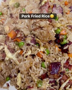 Our Pork Fried Rice is hot & delicious😍 #bestasianfood www.asiagardenjackson.com | Asia Garden Chinese & Japanese Restaurant