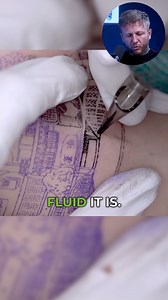 Tattoo Artist Reacts: Oozy Tatto Thin Line Magic! | Ben Fisher