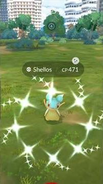 Shellos Shiny 422 Pokémon go #pokemongo #shinypokemon #shiny