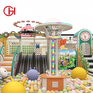 [Hot Item] Customization Size Kids Indoor Playground Toy Trojan Horse Bouncy Castle Mini Carousel Inflatable Water Slide for Mall