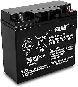 12V 18AH SLA Replacement Battery for Diehard 1150 Jump Starter