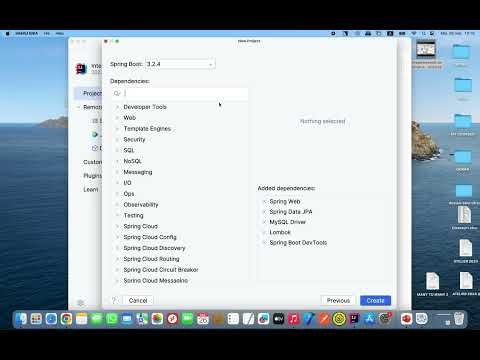 02 - SPRING BOOT 3 - PROJECT - CONNECTING TO MYSQL - DEPENDANCIES - STRUCTURE THE PROJECT
