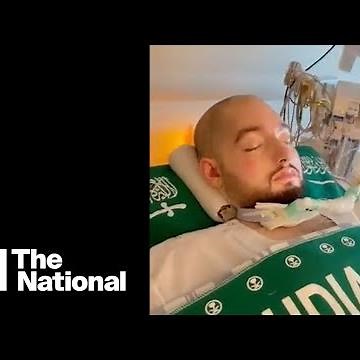 Emotional video shows Saudi Arabia's 'Sleeping Prince' covered in flag