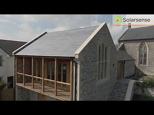 Pilton Methodist Church Solar Slates & Tesla Powerwall Installation