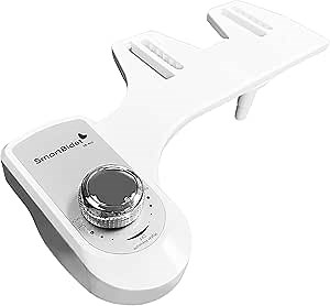 SmartBidet Bidet Attachment with Posterior and/or Feminine Wash & Cold and/or Hot Water (SmartBidet SB-400 Non-Electric Bidet Attachment with Single Nozzle (Posterior Wash) and Cold Water