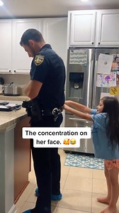 Behind the badge and uniform, we see our dad—a hero in our eyes. As he steps out each day to be a guiding light for the community, our hearts wait for his safe return. In those cherished moments at home, we find warmth and joy, grateful for his courage and dedication. May every journey bring him back to us safely, so we can continue to celebrate the hero we know and love. 🏠💙 . . Source: sometimesmamayells via Tik Tok . . . #police #policeofficer #cop #cops #sheriff #deputy #policeman #lawenfor