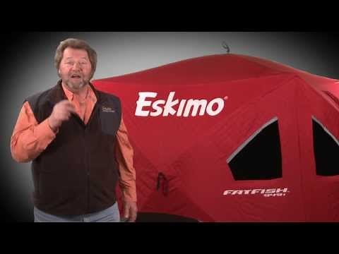 Eskimo Fat Fish Ice Fishing Pop Up Ice House Babe Winkelman Product Fast Facts Reviews