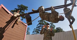 Ft. Eustis soldiers trade operating room for obstacle course in field exercise