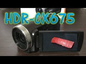 ビデオカメラ買いました！【HDR-CX675】