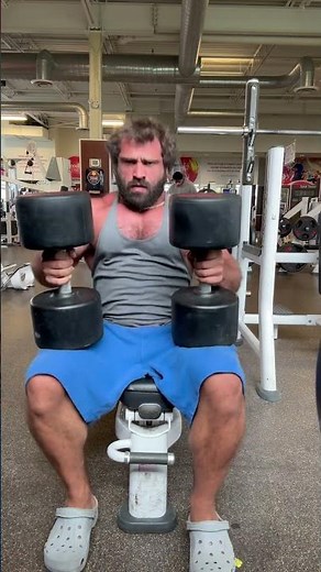 Muscle god showing real alpha power