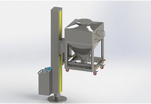 [Hot Item] Series Post Hopper Lifter for Fluid Bed Dryer