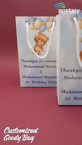 customized goody bags These personalized party goody boxes are great for occasions including birthday, bridal showers, wedding or any occasion. #CustomizedGoodyBags #PartyFavors #PersonalizedGifts #EventPlanning #BirthdayBags #BridalShowerGifts #WeddingFavors #GoodyBagIdeas #PartyPlanning #SpecialOccasions | Printasy