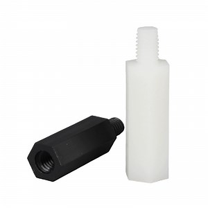 [Hot Item] M3 10 6mm Male-Female Hex Nylon Plastic Standoff Spacer Column for PCB Motherboard Fixed Plastic Spacing Screws
