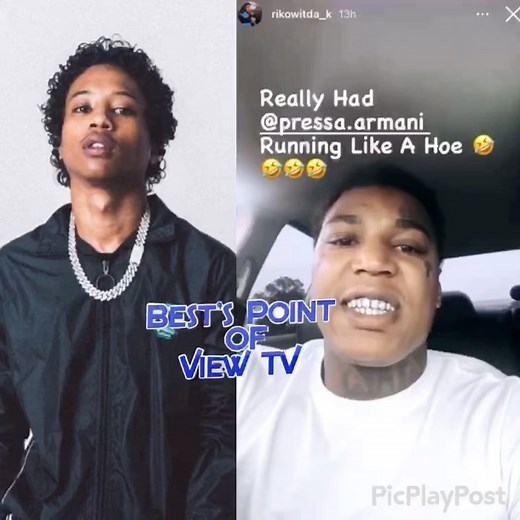 1.6K views · 11 reactions | Kodak Black’s Artist KTB Riko previews a new song dissing Toronto Rapper Pressa #KTBRiko #Pressa #KodakBlack | Best's Point Of View TV | Facebook