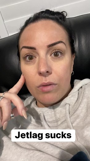 Jetlag SUCKS 🤣 I get so cranky when I don’t sleep 🤣 #jetlag #needsleep #sotired | Jacqui Burns