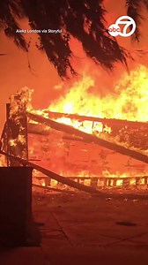 The Palisades fire was seen tearing through parts of Southern California this week | See latest https://bit.ly/3WcWpl9 | ABC 7 Chicago
