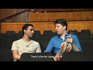 Behind the Scenes with Joshua Bell