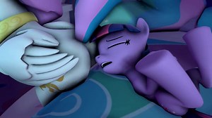 Celestia Farts In Twilight's Face