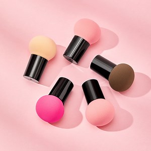 [Hot Item] Latex Free Powder Puff Beauty Foundation Sponge Mushroom Multi-Colored Makeup Sponge