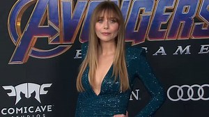 Elizabeth Olsen stuns in gleaming dress at Avengers: Endgame premiere