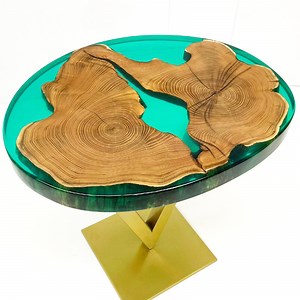 [Hot Item] Crystal Clear Factory Price Deep Casting Resin Wood Transparent Resin Epoxy Table