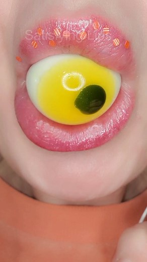 178K views · 1.1K reactions | ASMR Satisfying Eating Trolli Gummy Eyeball  . . . . . . . . #asmrsounds #oddlysatisfying #satisfyinglips | Satisfying Lips | Facebook