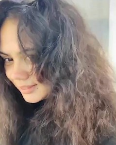 With @amandatua_hair 💇🏽‍♀️💇🏽‍♀️ | Mahalia Handley Model