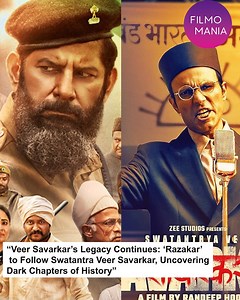 "Step into the past and confront the forgotten horrors of 1947 Hyderabad with 'Razakar,' a gripping cinematic portrayal of the Hindu genocide. As the story unfolds on April 26th, prepare to witness a narrative that exposes the depths of human darkness and the resilience of truth. Join us on a journey of remembrance, reflection, and revelation." Raj Arjun #filmomania . . . #Razakar #SWATANTRAVEERSAVARKAR #HyderabadGenocide #HistoricalFilm #TruthRevealed #April26thRelease #CinematicJourney #HinduH
