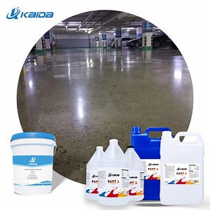 [Hot Item] Kaida Crystal Clear Epoxy Resin Flooring Coating Ashford Magnesium Fluorosilicate Concrete Hardener