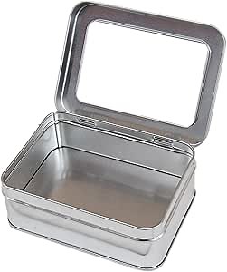 Amazon.com: Threadart Rectangle Storage Tin for Sequins & Rhinestones