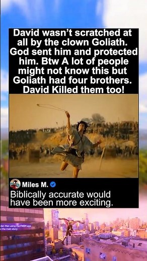 David VS. Goliath - The EPIC Fight Scene | House of David