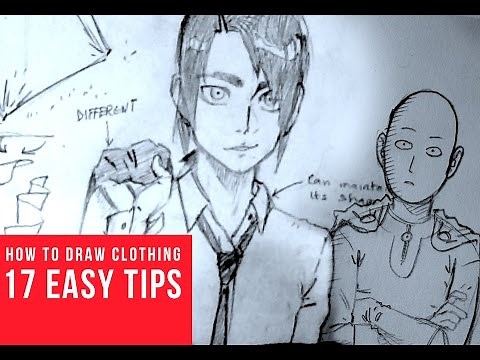 How To Draw Clothing Wrinkles & Folds [17 EASY TIPS!]
