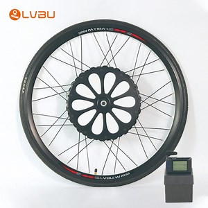 Waterproof 29 Inch Front Wheel Electric Bike Conversion Kit 250W