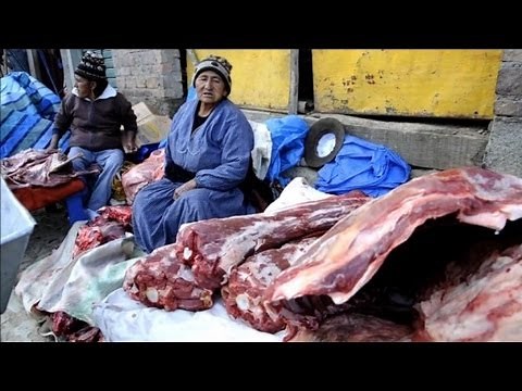 Llama meat going from Bolivia to interntional kitchens