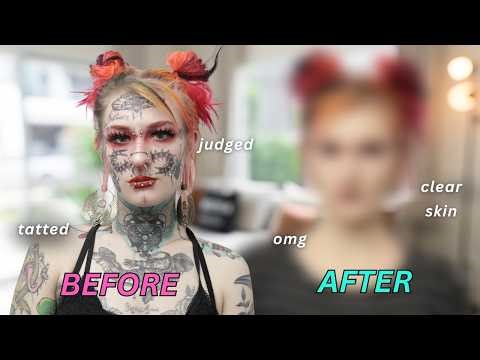 Covering Up My Tattoos For The First Time | TRANSFORMED